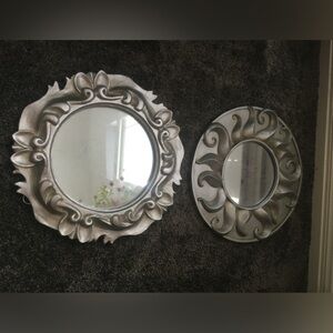 2 mirrors, updating decor